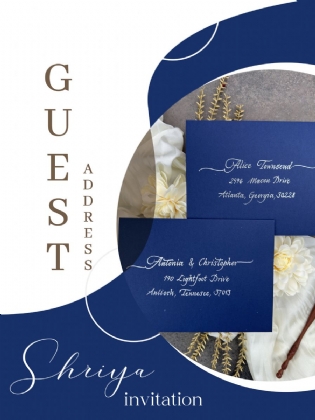 Kaligrafik Konuk İsim Ve Adresi