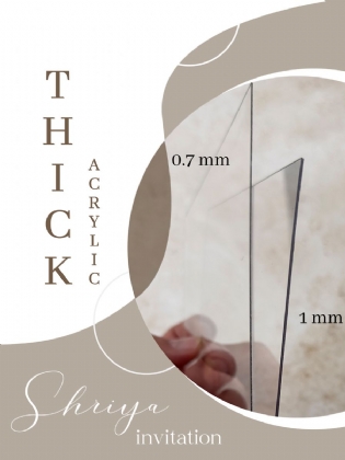 Kalın Akrilik (1mm)