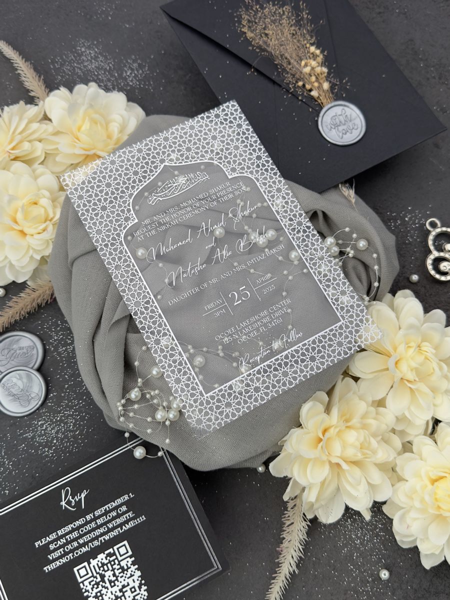 İslami Düğün Davetiyesi