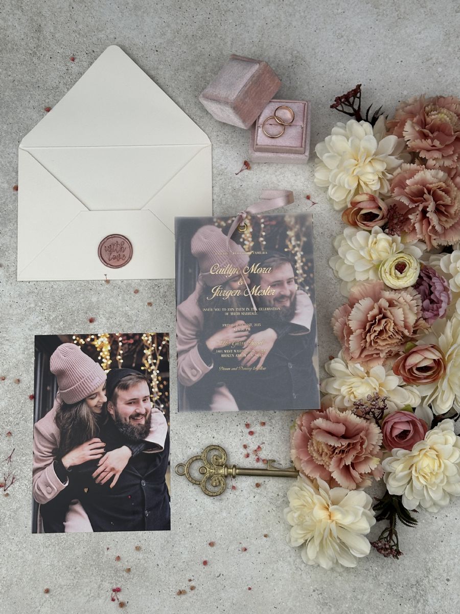 Fotoğraflı Aydınger Davetiye